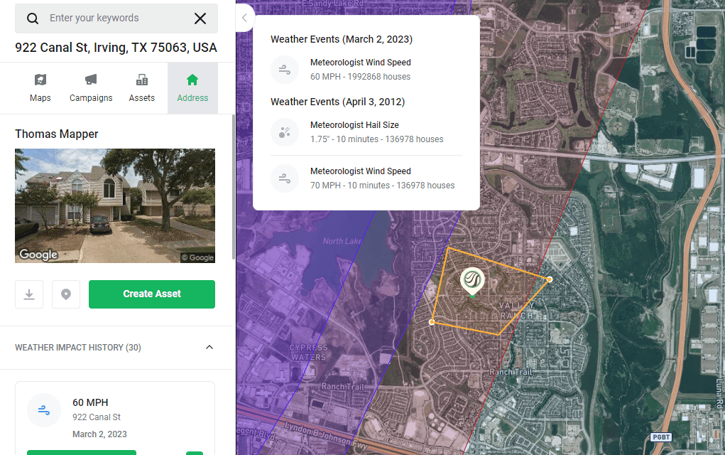 Hail Maps - HailTrace