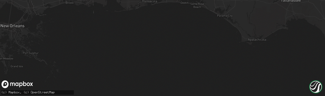 Hail map in Wellborn, FL on January 6, 2017