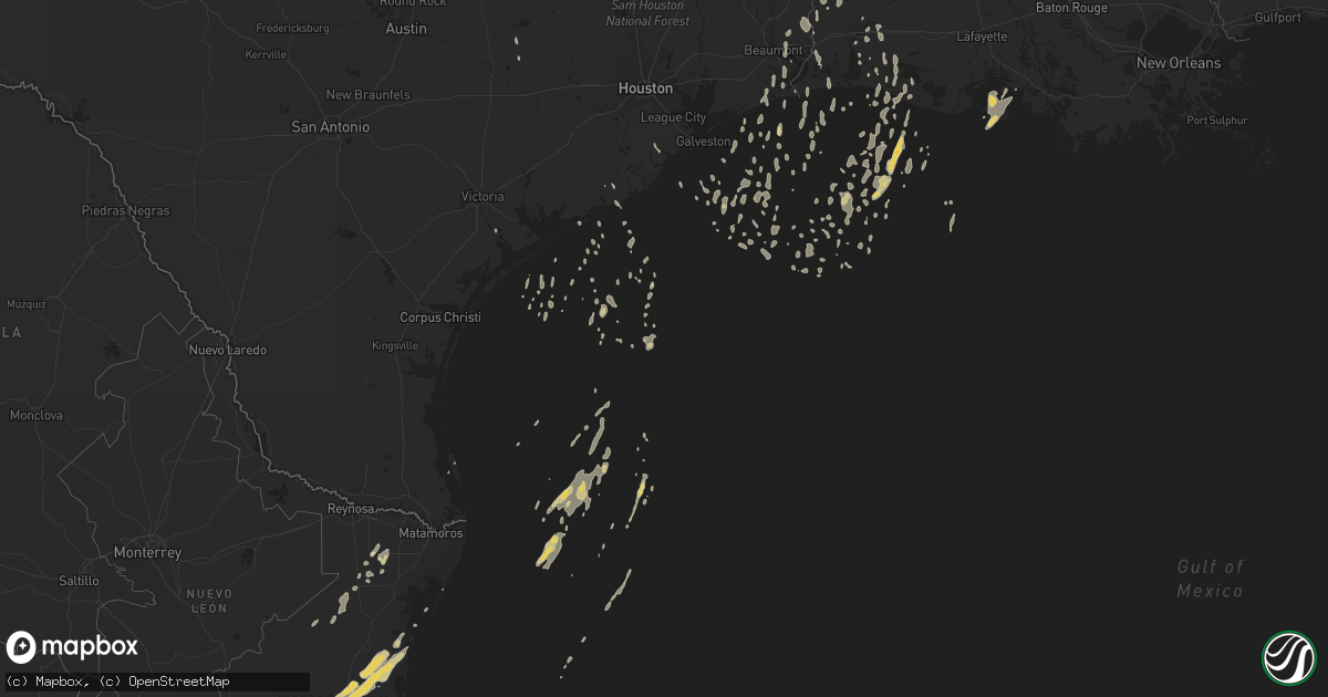 Hail map on January 9, 2013