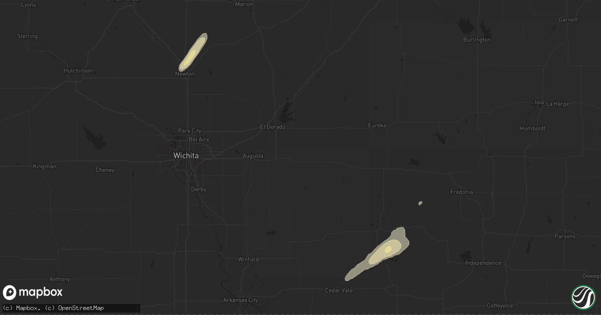 Hail map in Brumley, MO on January 9, 2020