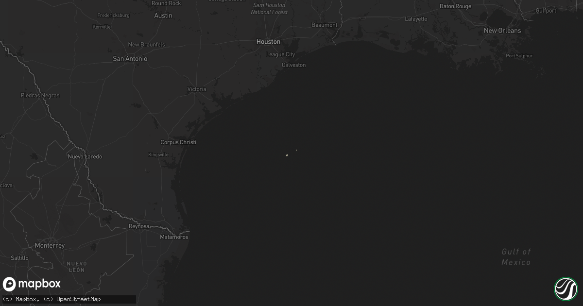 Hail map on January 19, 2017