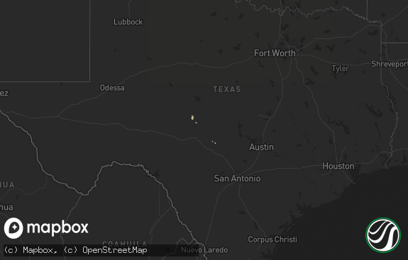 Hail map preview on 01-26-2019