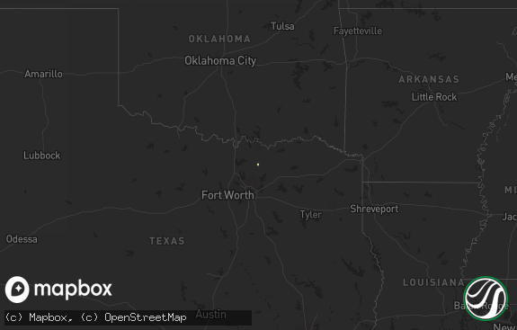 Hail map preview on 01-31-2012