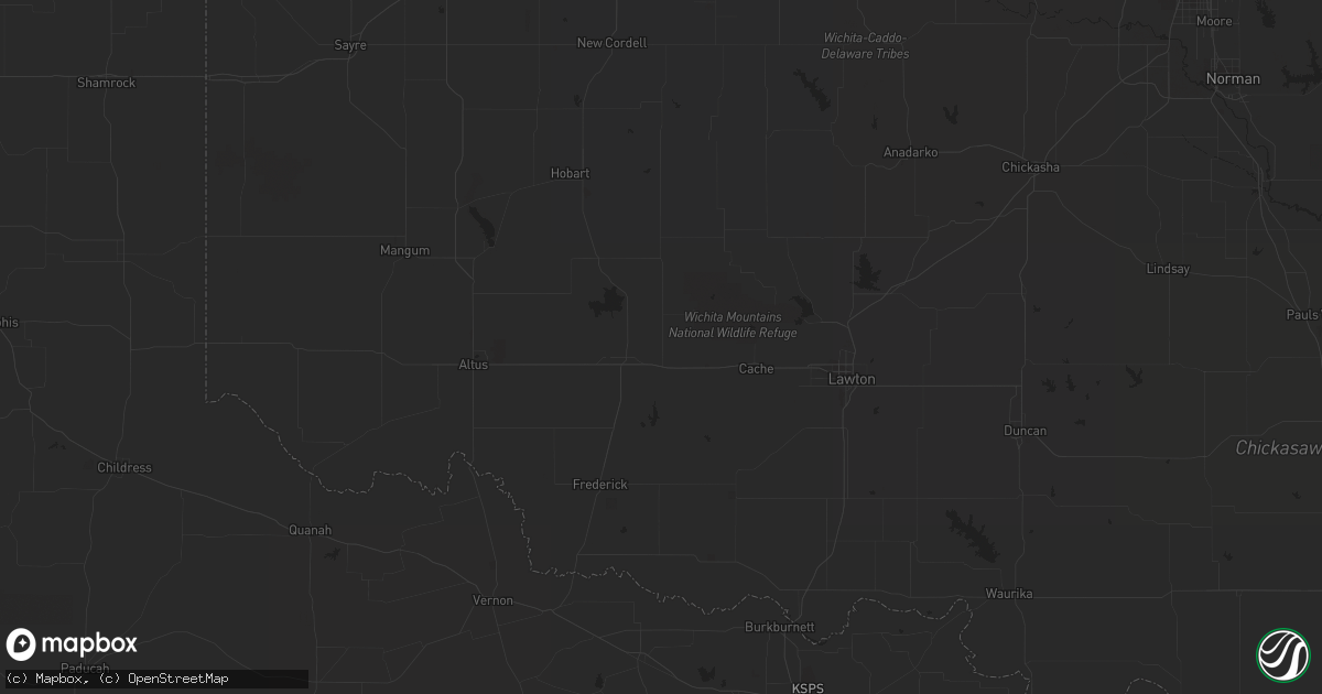 Hail map in Cheney, KS on February 2, 2012