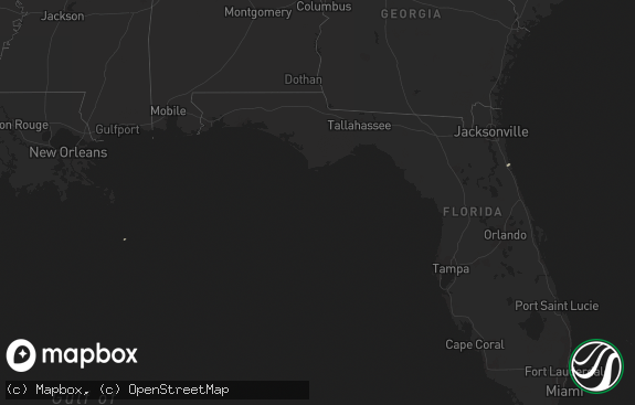 Hail map preview on 02-10-2023