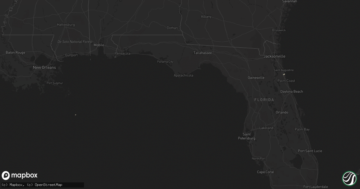 Hail map on February 10, 2023
