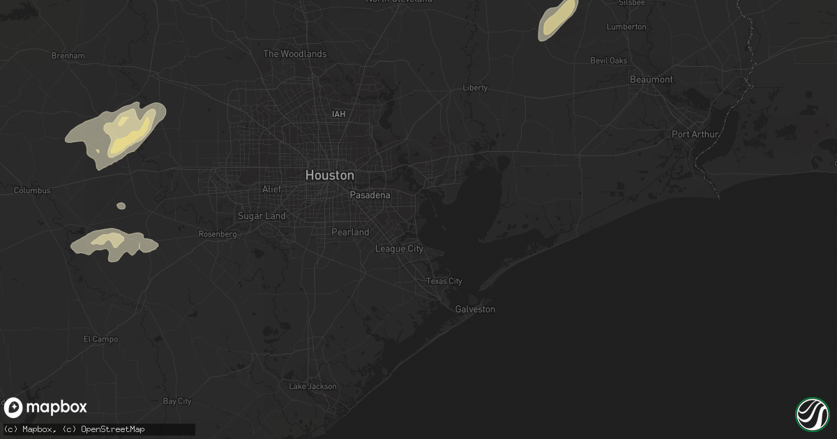 Hail map in Sealy, TX on February 17, 2012