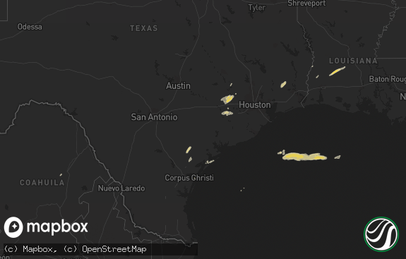 Hail map preview on 02-17-2012