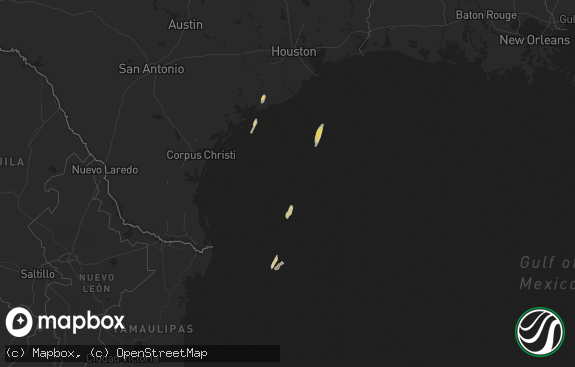 Hail map preview on 02-17-2017