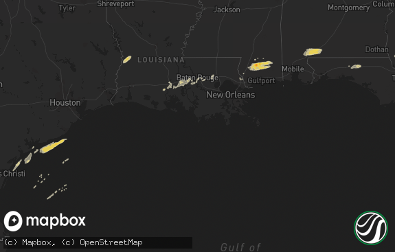 Hail map preview on 02-18-2012