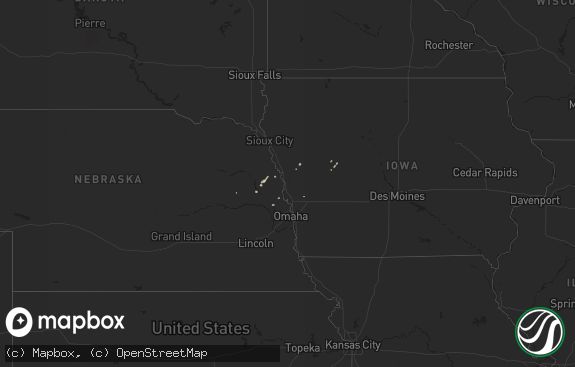 Hail map preview on 02-19-2011