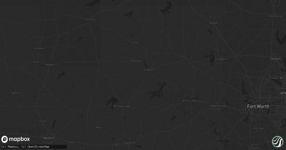 Hail map in Hammon, OK on February 19, 2018