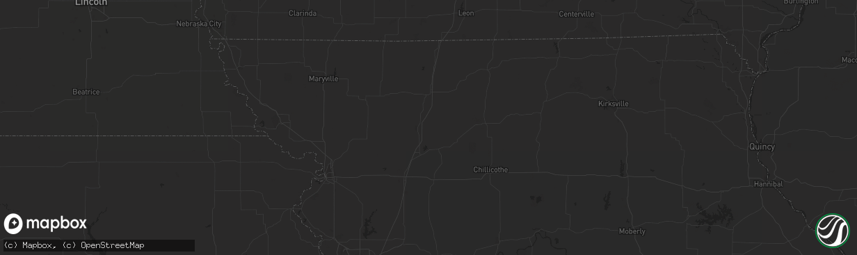 Hail map in Hubbard, IA on February 20, 2011