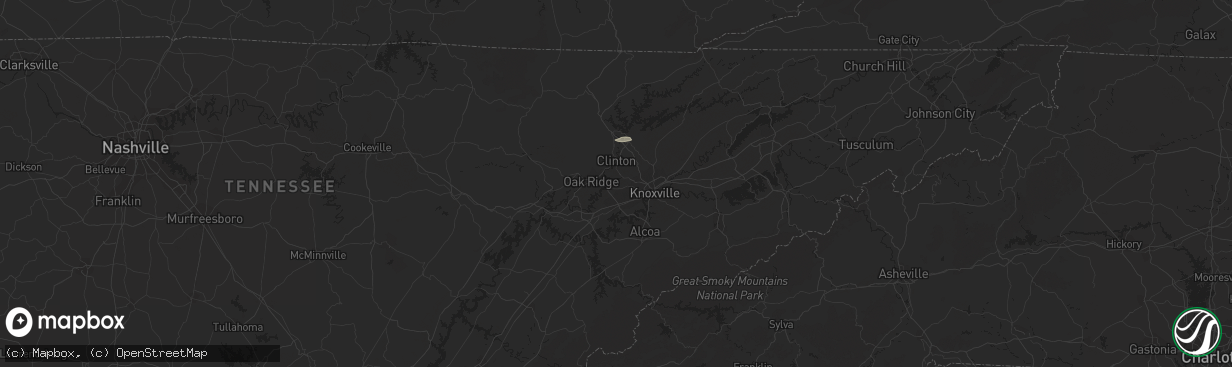 Hail map in Jefferson, SC on February 22, 2012