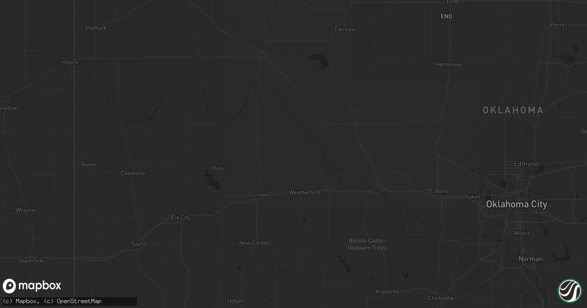 Hail map in Andover, KS on February 23, 2011