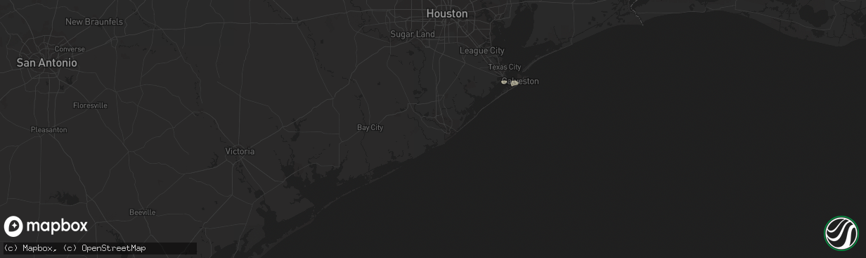 Hail map in Mermentau, LA on March 5, 2011