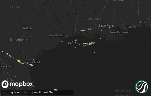 Hail map preview on 03-05-2011