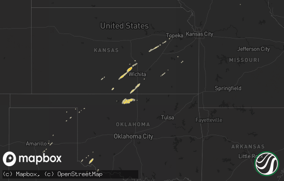 Hail map preview on 03-07-2012