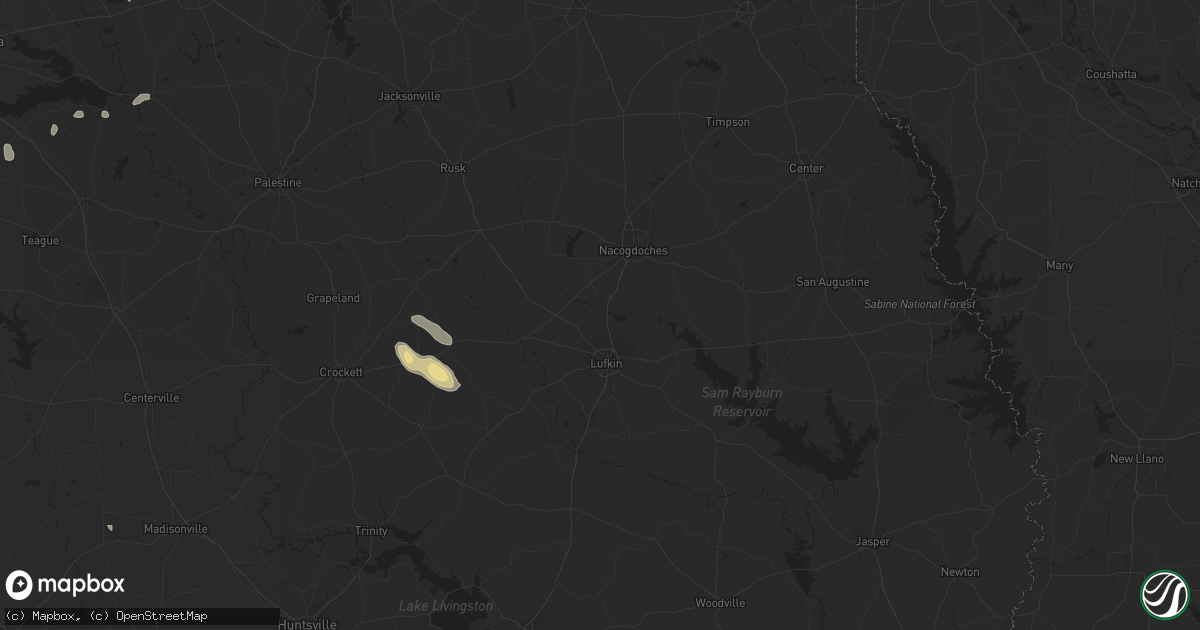 Hail map in Malakoff, TX on March 10, 2017