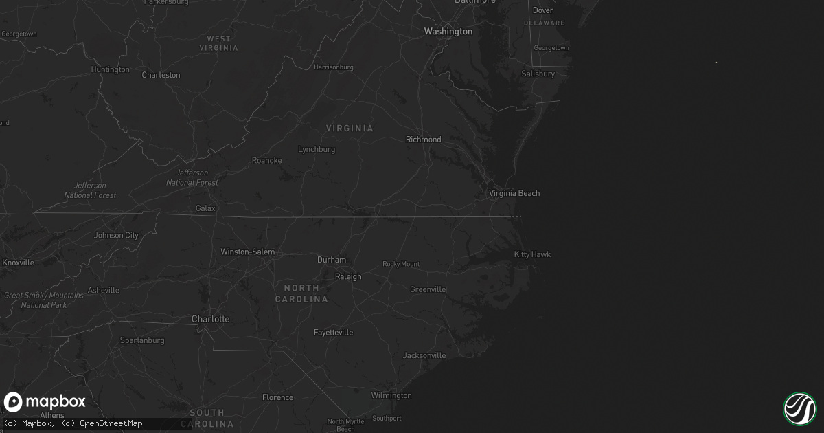 Hail map on March 13, 2012