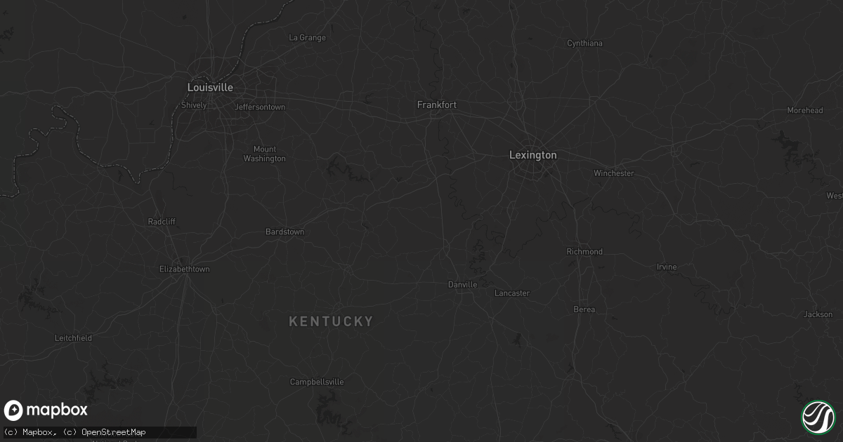 Hail map in Cottageville, SC on March 16, 2012