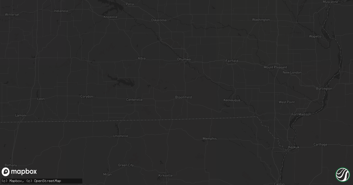 Hail map in Keytesville, MO on March 17, 2011