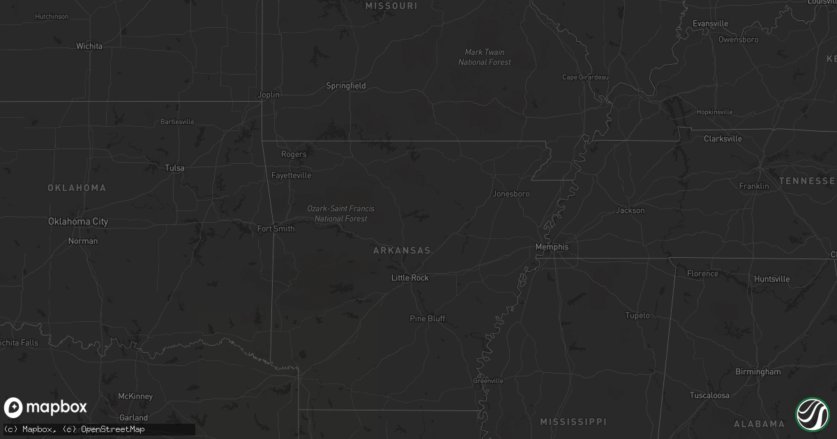 Hail map in Nebraska on March 18, 2012