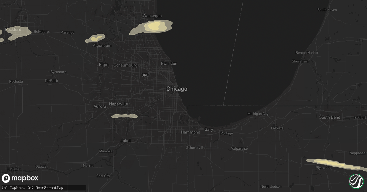 Hail map in Bolingbrook, IL on March 20, 2011