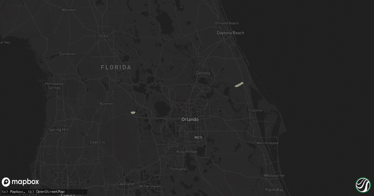 Hail map in Oak Hill, FL on March 20, 2013