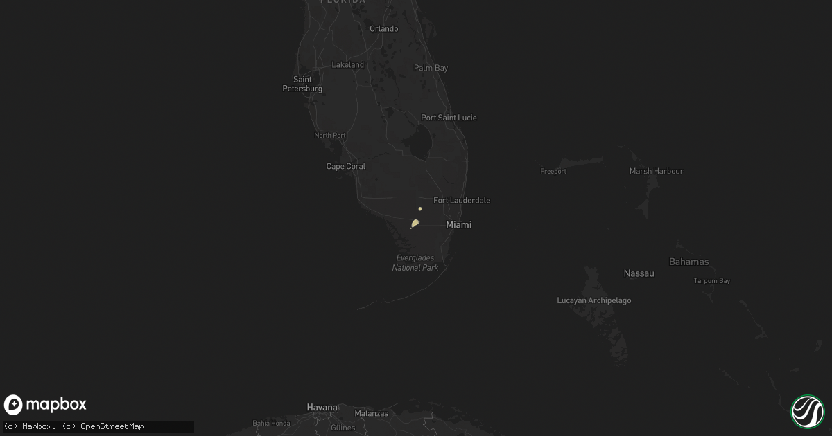 Hail map on March 20, 2022