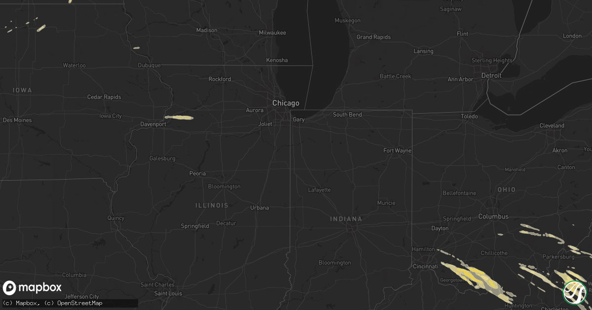 Hail map in Minnesota on March 21, 2011