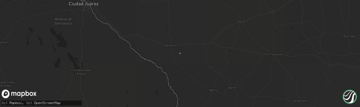 Hail map in Rio Rancho, NM on March 21, 2019
