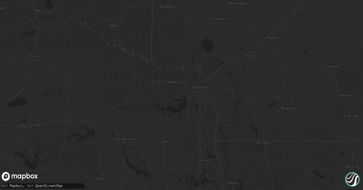 Hail map in Crossett, AR on March 22, 2013