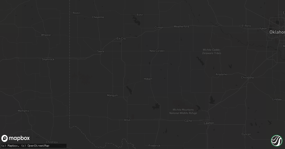 Hail map in Spivey, KS on March 24, 2011