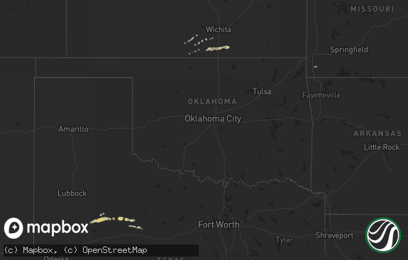 Hail map preview on 03-24-2011