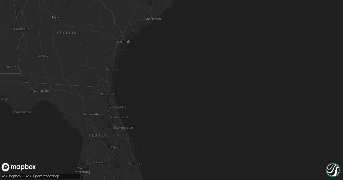 Hail map on March 25, 2012