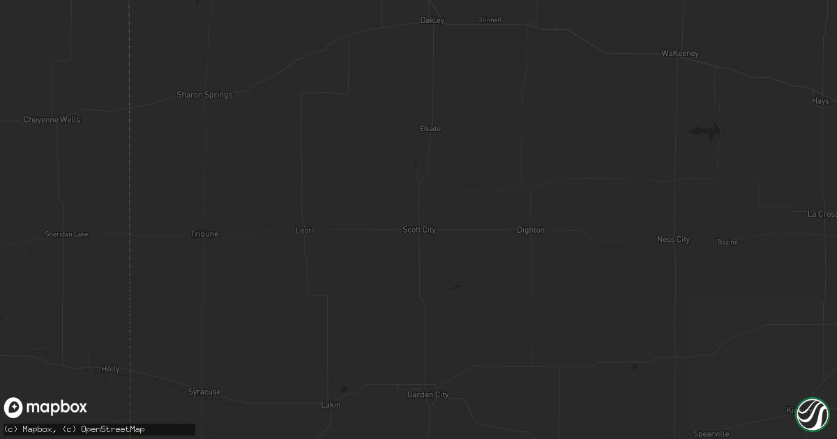 Hail map in Butte, ND on March 26, 2012