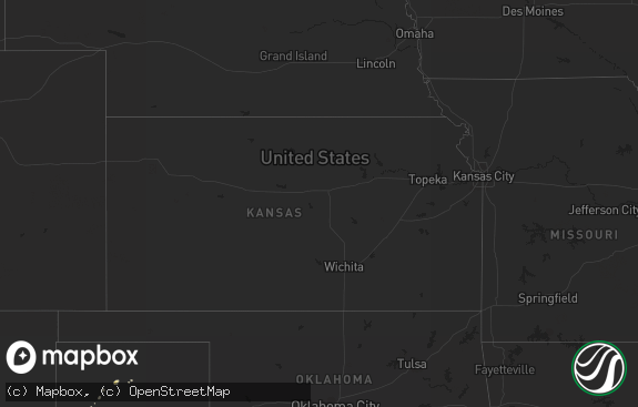 Hail map preview on 03-26-2012