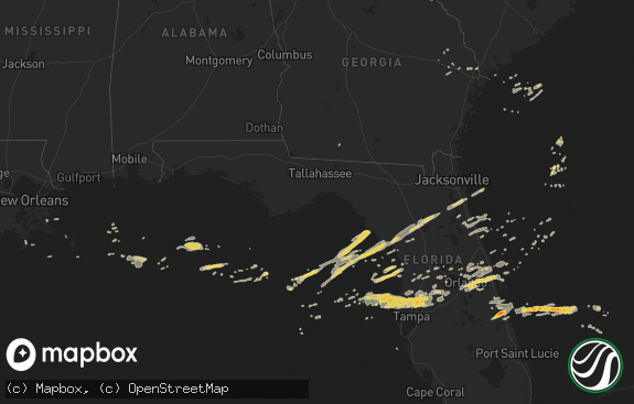 Hail map preview on 03-30-2011