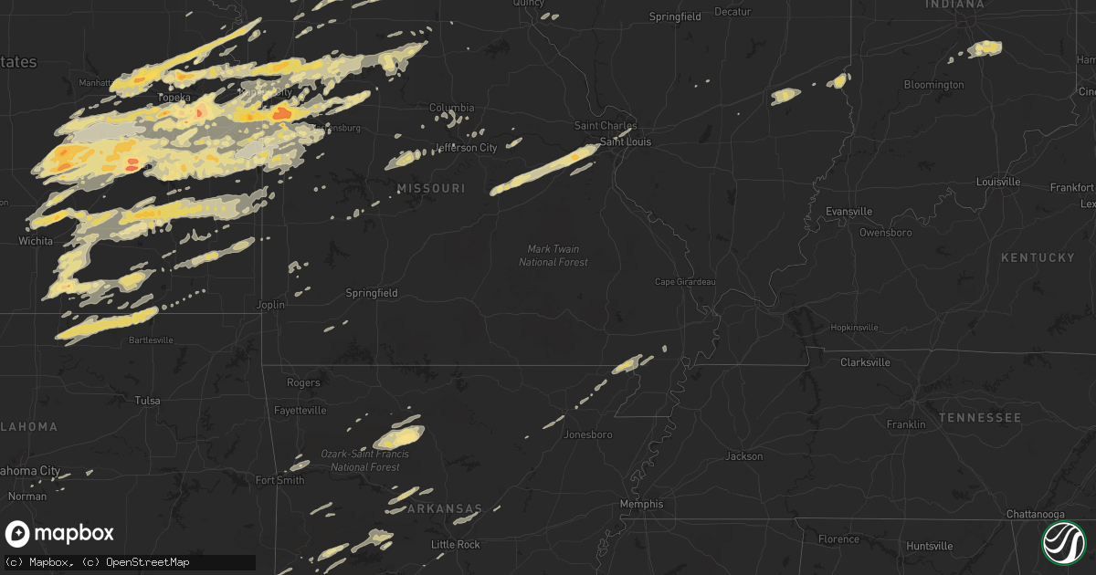 Hail map in Iowa on April 3, 2011