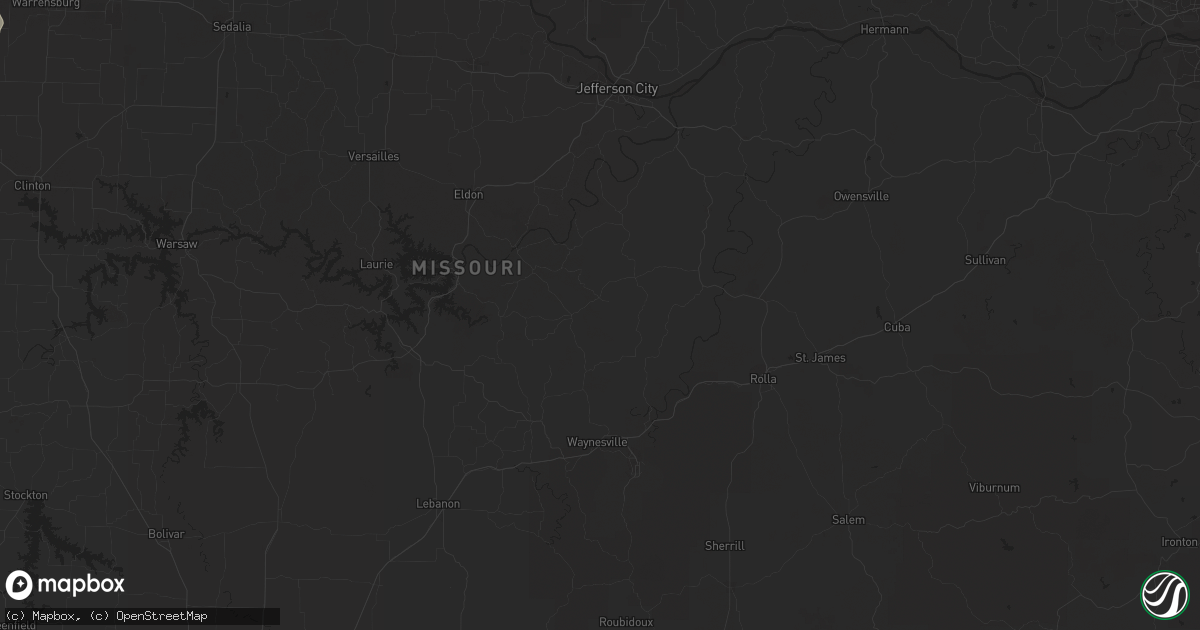 Hail map in Madison, WI on April 3, 2011
