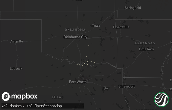 Hail map preview on 04-05-2018