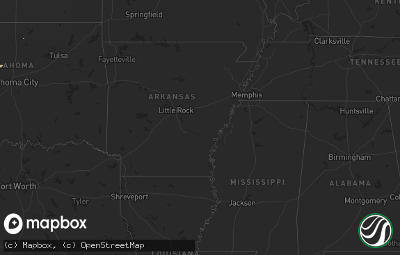 Hail map preview on 04-06-2012