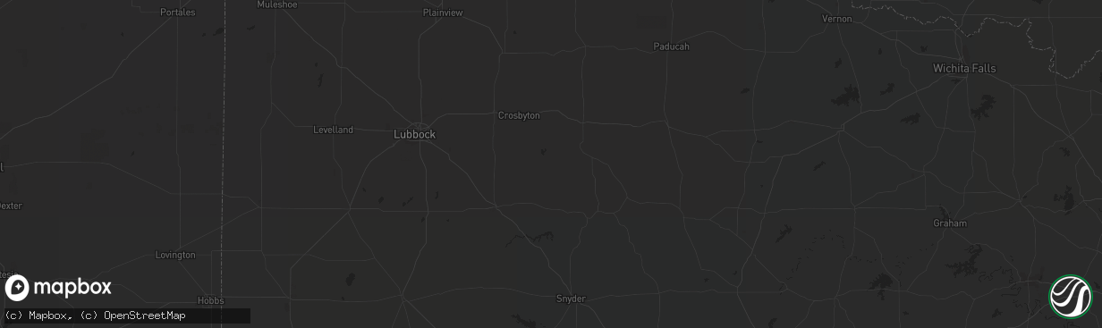 Hail map in Anthony, NM on April 8, 2012