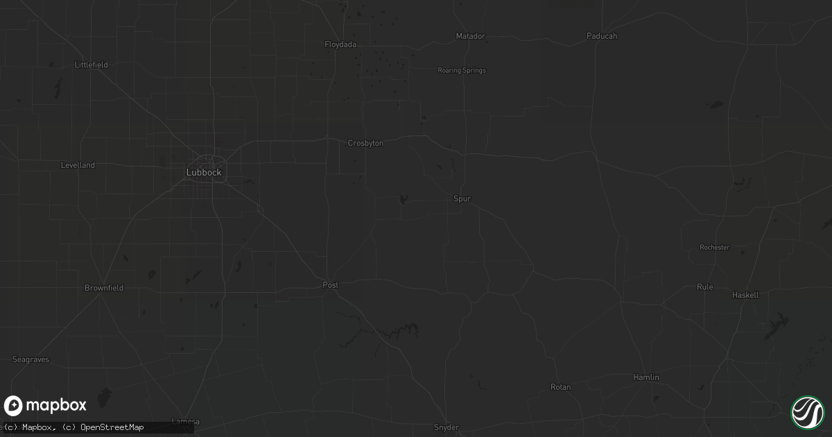 Hail map in Tennessee Colony, TX on April 8, 2012