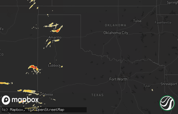 Hail map preview on 04-11-2012