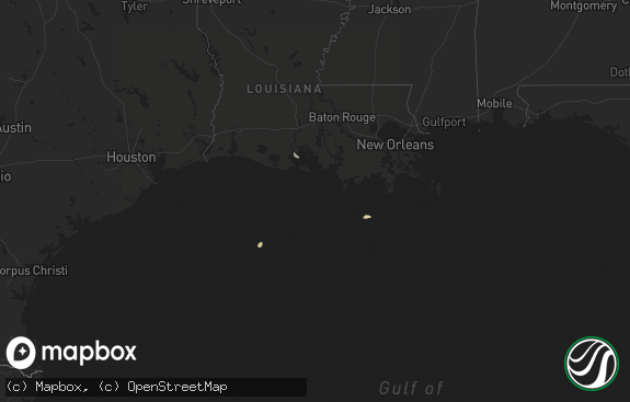 Hail map preview on 04-11-2023