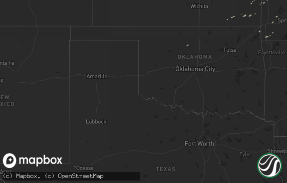 Hail map preview on 04-12-2012