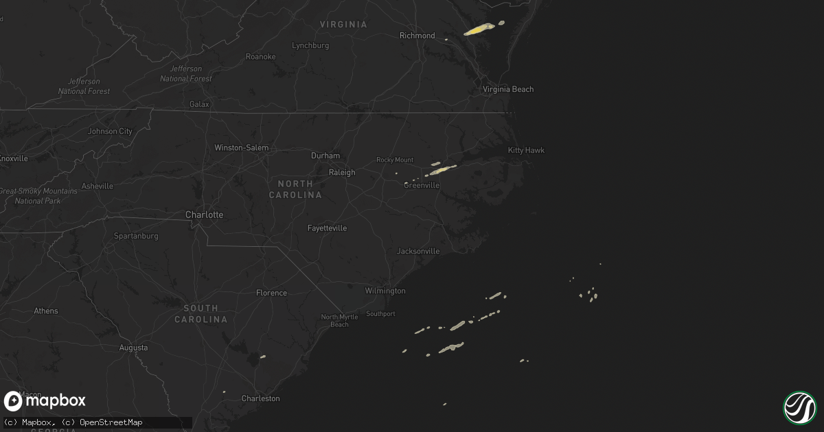 Hail map on April 12, 2013