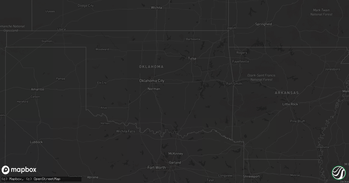 Hail map in Nebraska on April 13, 2013